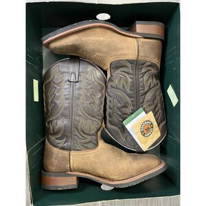 Laredo Montana Men's Cowboy Boots Size 8 EW (Extra Wide) - NEW/NWT